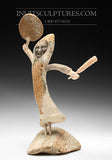 Danseur de tambour en os de baleine 15" par Billy Merkosak *Bliss*