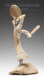 Danseur de tambour en os de baleine 15" par Billy Merkosak *Bliss*