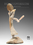 Danseur de tambour en os de baleine 15" par Billy Merkosak *Bliss*