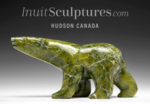 7" Striding Bear par Allan Sheutiapik *Exploration de la toundra*