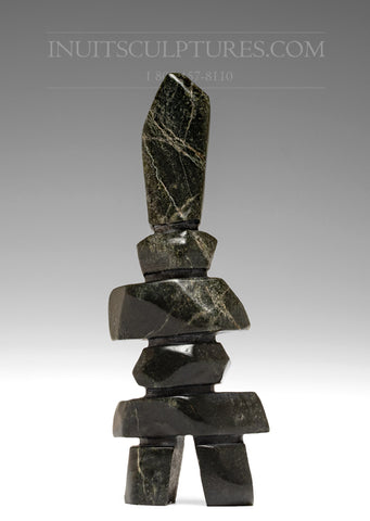 Inukshuk 6,5" par Salomonie Shaa *Brownstone*