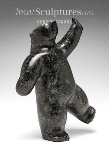 16" Dancing Bear by Louie Uttaq Gjoa Haven *Kung Fu Master*