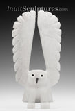 Hibou SIGNATURE 9" par Sam Qiatsuk *Les yeux l'ont*