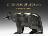 7.5" Grinning Bear with Fish by Lyta Josephie *Hors d'oeuvre*