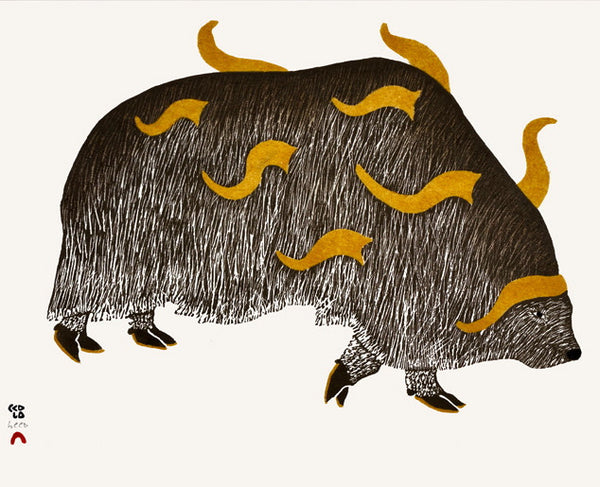 2015 HORNED MUSKOX by Qavavau Manumie