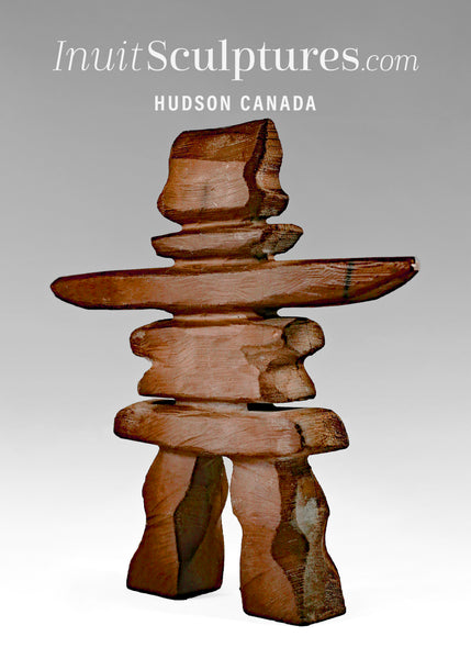 Inukshuk 10" de Lucas Aaluk Gjoa Haven *Bienvenue, étranger !*