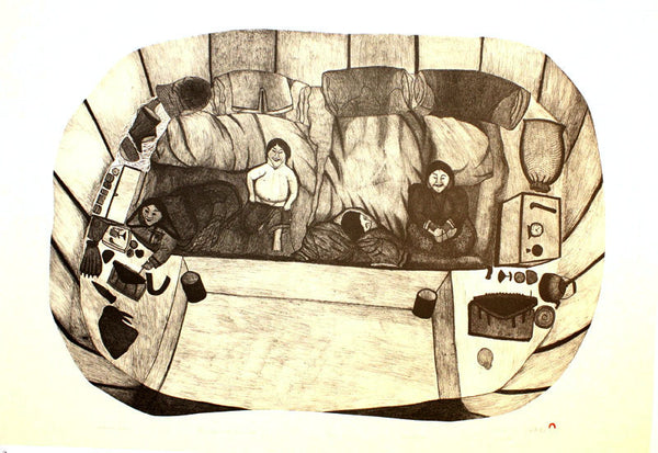 2000 INTERIOR VIEW by Napachie Pootoogook