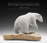 12" Polar Bear by Joseph Suqsiaq