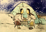 2000 KATAJJAQTUT (THROAT SINGING) by Napachie Pootoogook