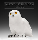 Hibou blanc 7" par Famous Manasie Akpaliapik