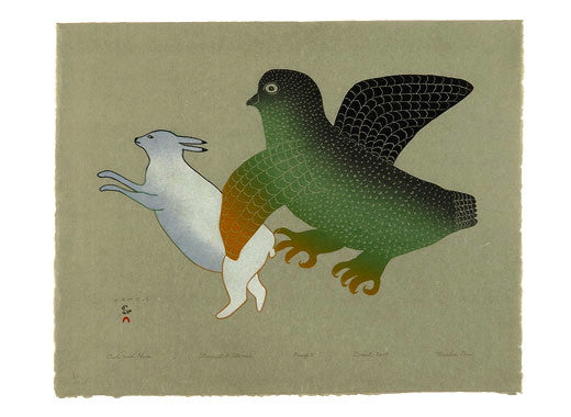 2004 OWL AND HARE by Mialia Jaw