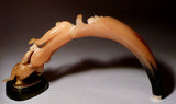 Sedna (muskox horn) by Ruben Komangapik