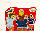 1979 CHAMAN AVEC CHOU par Ulayu Pingwartok