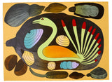SHORELINE SENTINEL (2003) de Kenojuak Ashevak