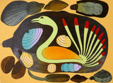 SHORELINE SENTINEL (2003) de Kenojuak Ashevak