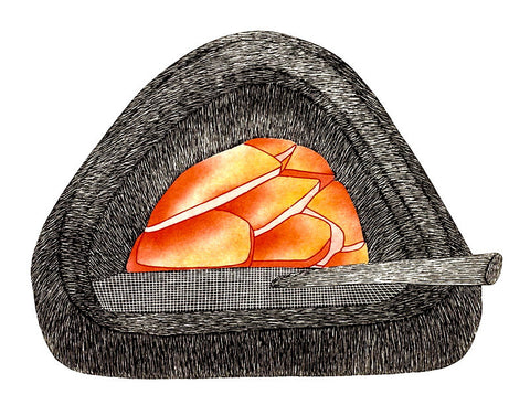 2003 STONE QULLIQ by Shuvinai Ashoona