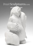 12" Mother and Child  by George Auqsaq *Life Begins*