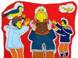 1979 CHAMAN AVEC CHOU par Ulayu Pingwartok