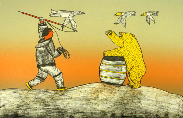 1979 L'OURS de Soroseelutu Ashoona