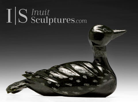8" Loon by Dale Ford  *Paddling in the Pond*
