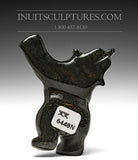 Ours dansant noir 3,5" par Johnny Papigatake