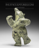 11" Dancing Bear by Sii Ashoona *Nature's  Colour Palette*