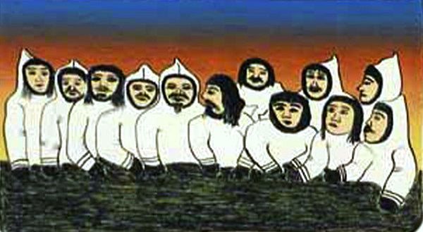 1997 SIKUSILAMEOT (PEOPLE FROM SOUTH BAFFIN) by Pitaloosie Saila