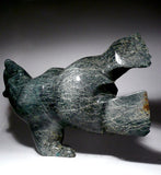 14" Diving Bear by Joanie Ragee
