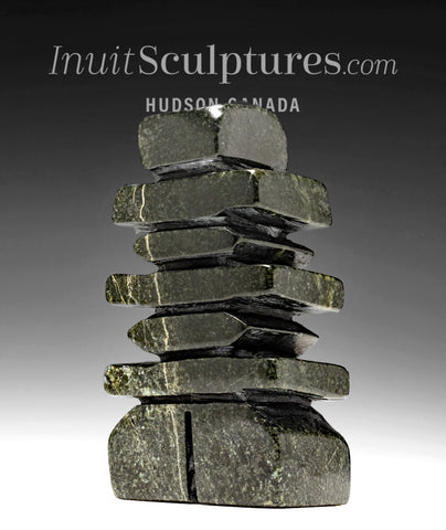 Inukshuk 6" de Johnny Qavavau *Géant de l'industrie*