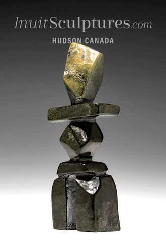 Inukshuk 6" de Matt Oshutsiaq *Dieu Soleil*