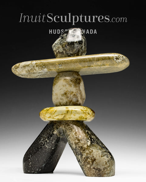 Inukshuk SIGNATURE 10" de Paul Bruneau *Miel Moutarde*