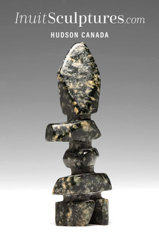 3" Inukshuk by Salomonie Shaa *Straight as an Arrow*