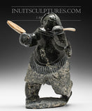19" Eskimo Drum Dancer by Jaco Ishulutak