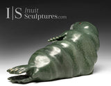 12" SIGNATURE Basking Walrus by Jimmy Iqaluq *Hoover*