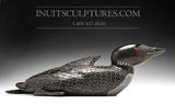 17" Black Loon by Jimmy Iqaluq