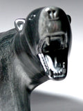 Ours noir avec dents 10" par Johnassie Ippak