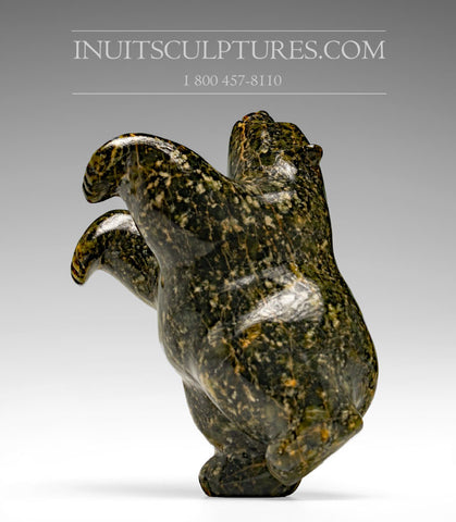 6" Dancing Bear by Johnny Papigatook