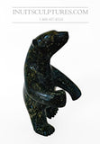 Ours dansant moucheté noir 11" bidirectionnel « Collection Covid » par le célèbre Kooyoo Peter