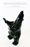 Ours dansant moucheté noir 8" « Collection Covid » par le célèbre Kooyoo Peter