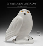 10” SIGNATURE Owl by Manasie Akpaliapik *Ookpik*