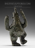 4"  Dancing Bear by Mosesee Pootoogook *Mini and Mighty*