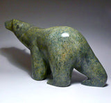 Huge 18" Walking Bear by Noo Atsiaq (Fantastic Light Green)