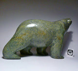 Huge 18" Walking Bear by Noo Atsiaq (Fantastic Light Green)