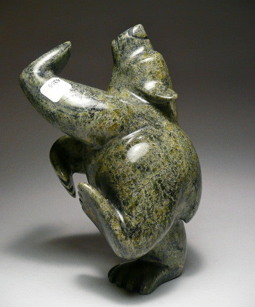 Ours dansant/plongeant et marchant 8,25" par Ottokie Samayualie
