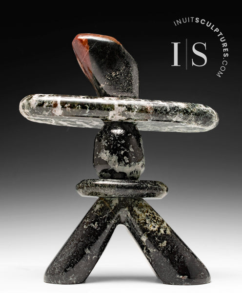 Inukshuk SIGNATURE 10" par Paul Bruneau *Haut Carotte*