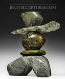 18" Inukshuk by Paul Bruneau *Bejewelled and Bedazzled*