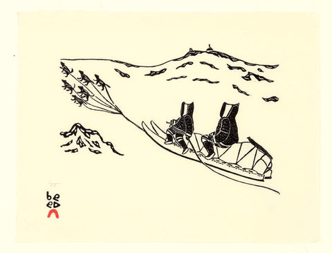 2011 AULAJIJAKKA (CHOSES DONT JE me souviens) de Kananginak Pootoogook