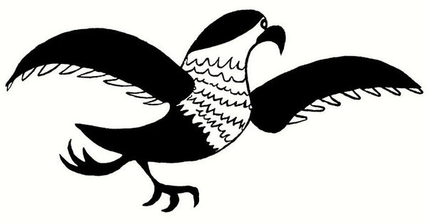 1970 Mouette courant par Napachie Pootoogook