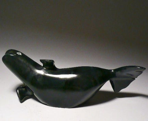 Baleine noire par Lyta Josephie d'Iqaluit