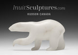 Ours polaire marchant 7" par Quaraq Nungusuituq *Cloud*